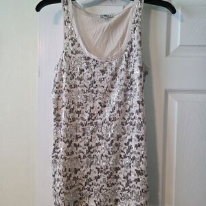 Express White Tank Top